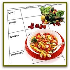 Planning your meals makes life easier