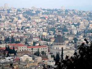 The city of Nazareth Isreal