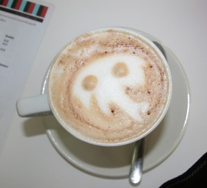 My Macchiato, I love the little pictures in the cups